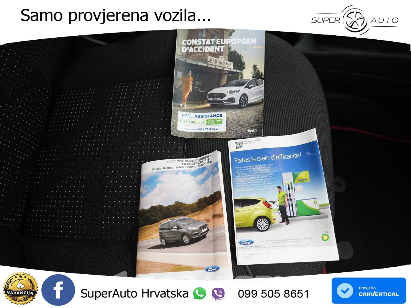 Ford Transit Courier Benzine L1H1 Navi Airco Cruise C 101 KS