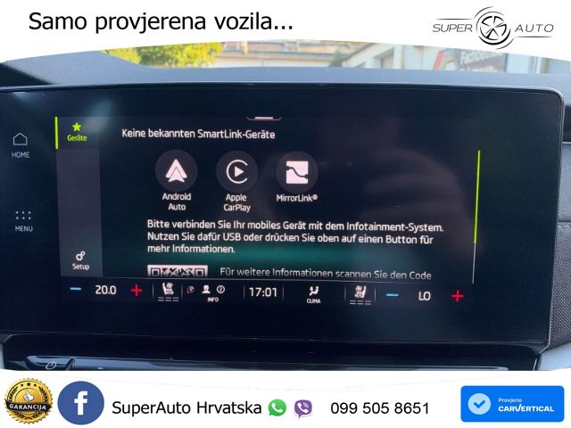 Škoda Octavia Combi 2.0 TDI (150 KS) DSG LED+GR SJED+ACC