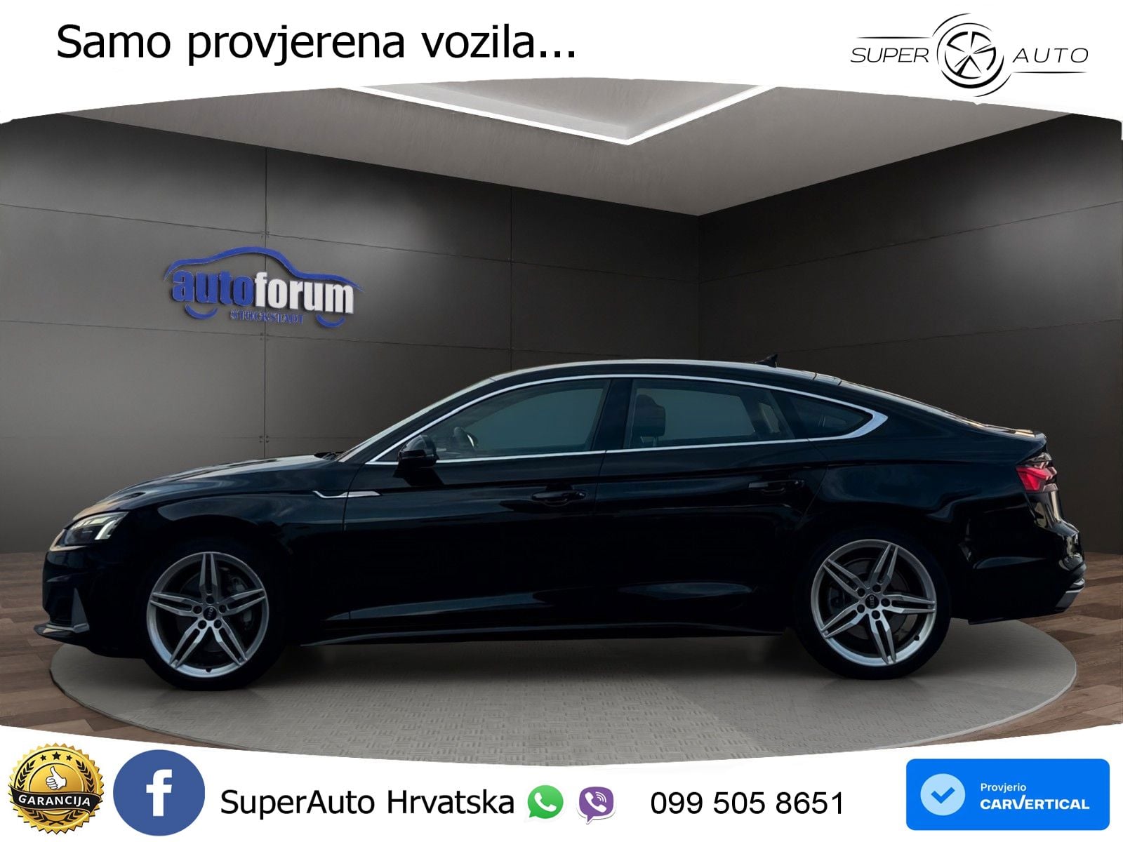 Audi A5 Sportback 45 TFSI (265 KS) quattro S tronic