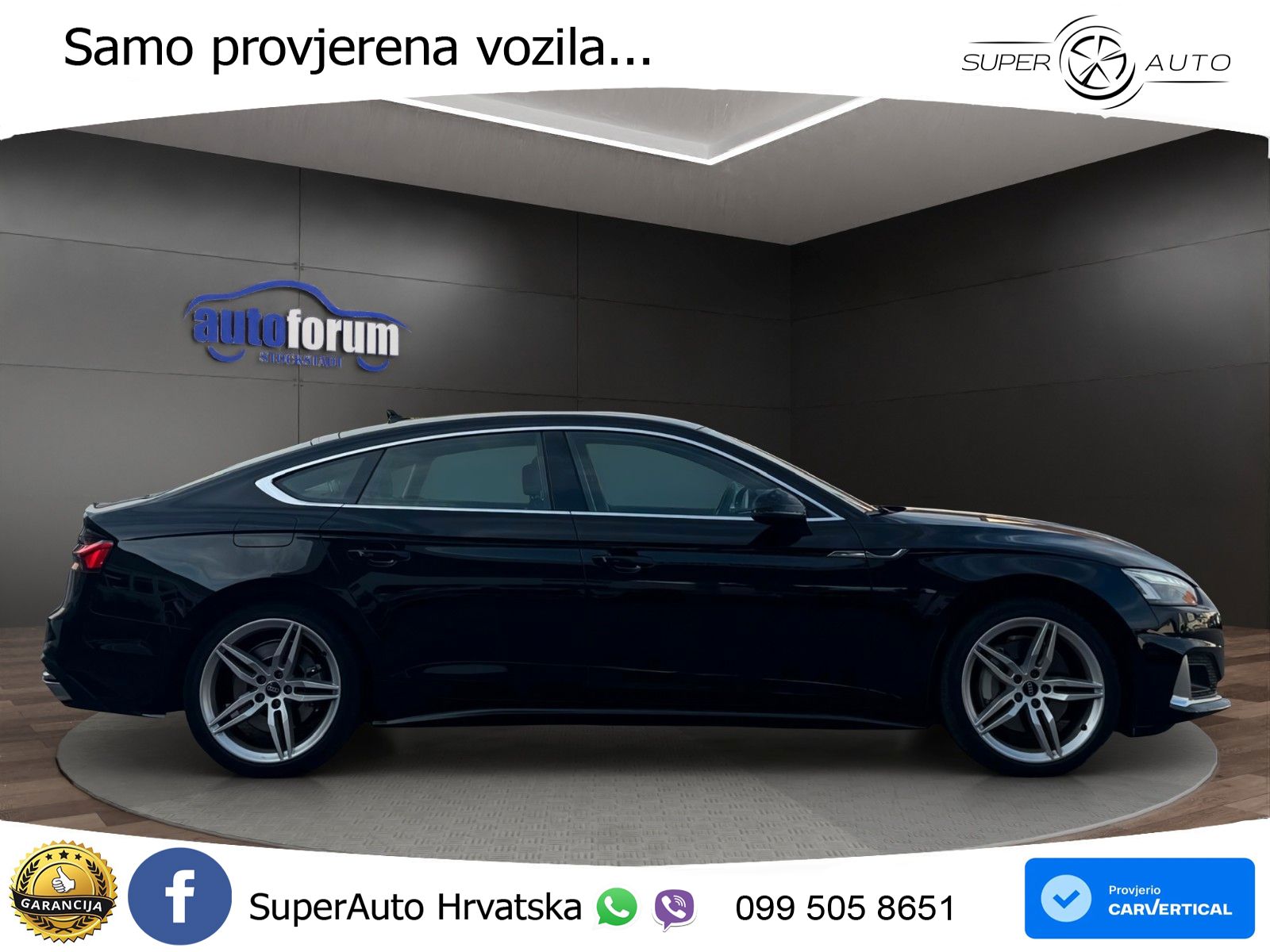 Audi A5 Sportback 45 TFSI (265 KS) quattro S tronic