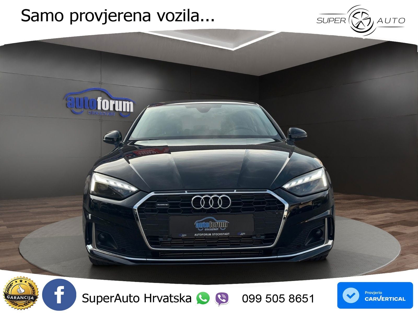 Audi A5 Sportback 45 TFSI (265 KS) quattro S tronic