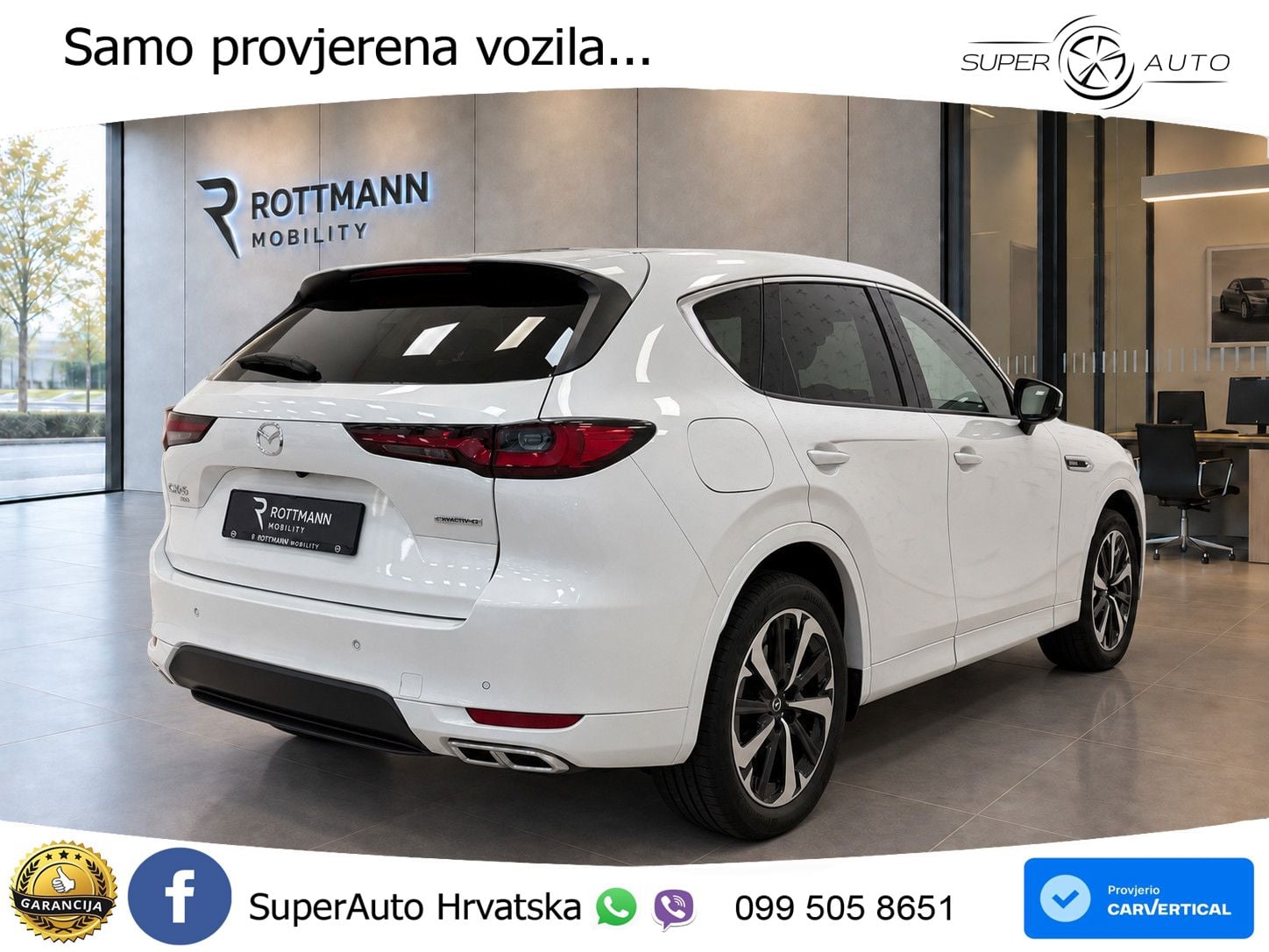 Mazda CX-60 2.5 e-Skyactiv (328 KS) AWD Automatic LED+GR SJED+ACC