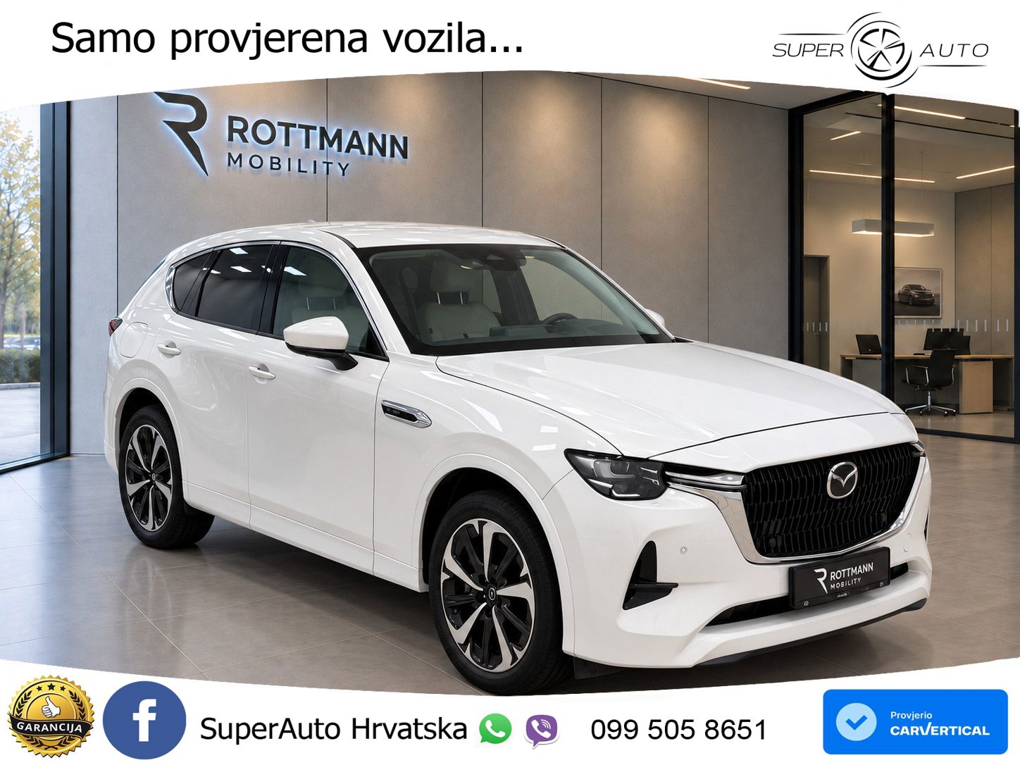 Mazda CX-60 2.5 e-Skyactiv (328 KS) AWD Automatic LED+GR SJED+ACC