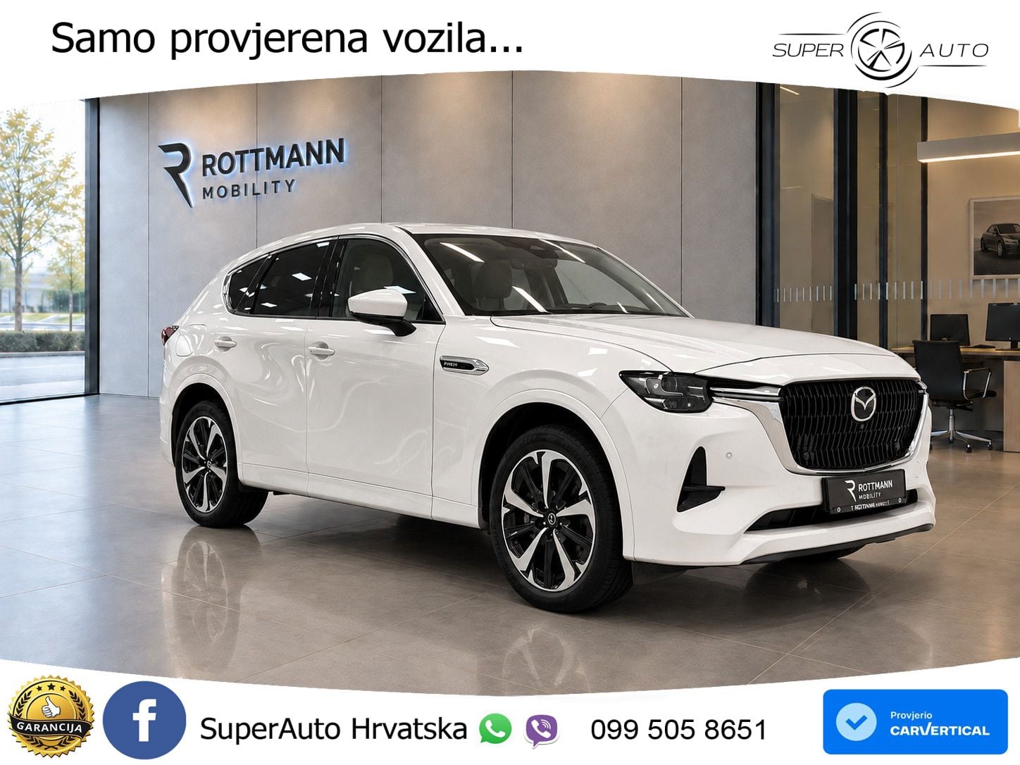 Mazda CX-60 2.5 e-Skyactiv (328 KS) AWD Automatic LED+GR SJED+ACC