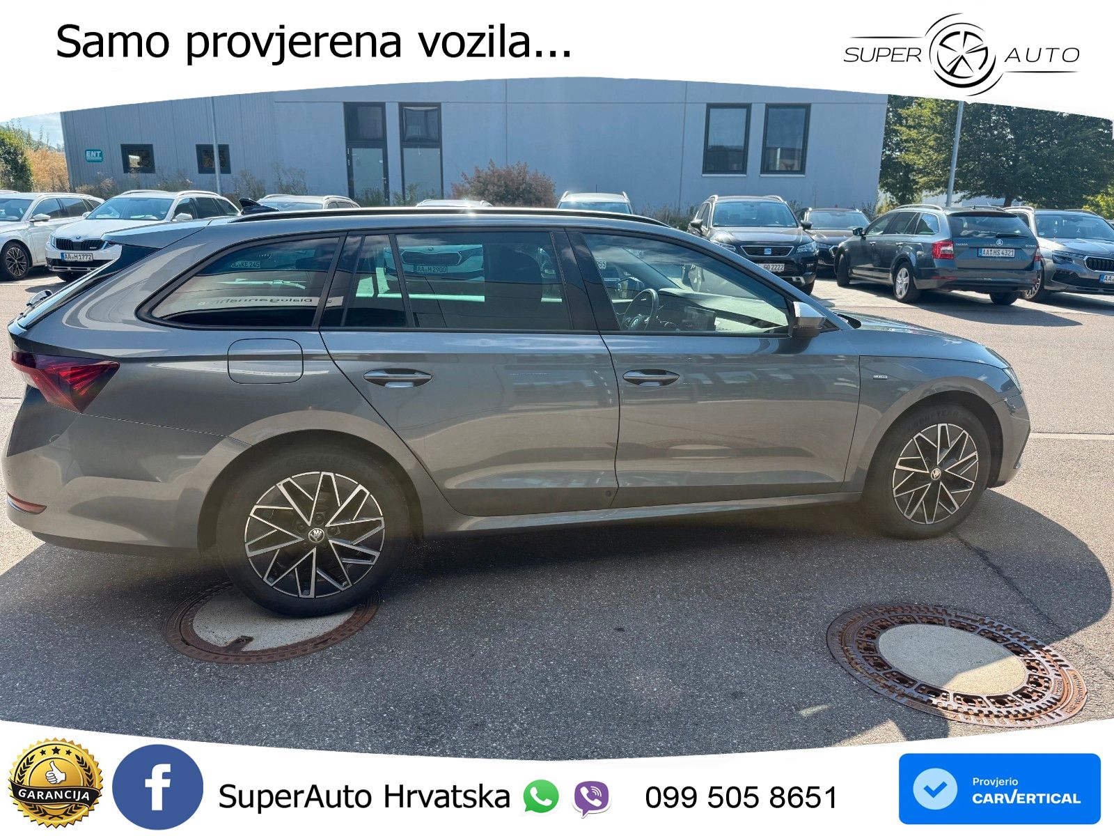 Škoda Octavia Combi 2.0 TDI (150 KS) 4x4 DSG LED+GR SJED+ACC
