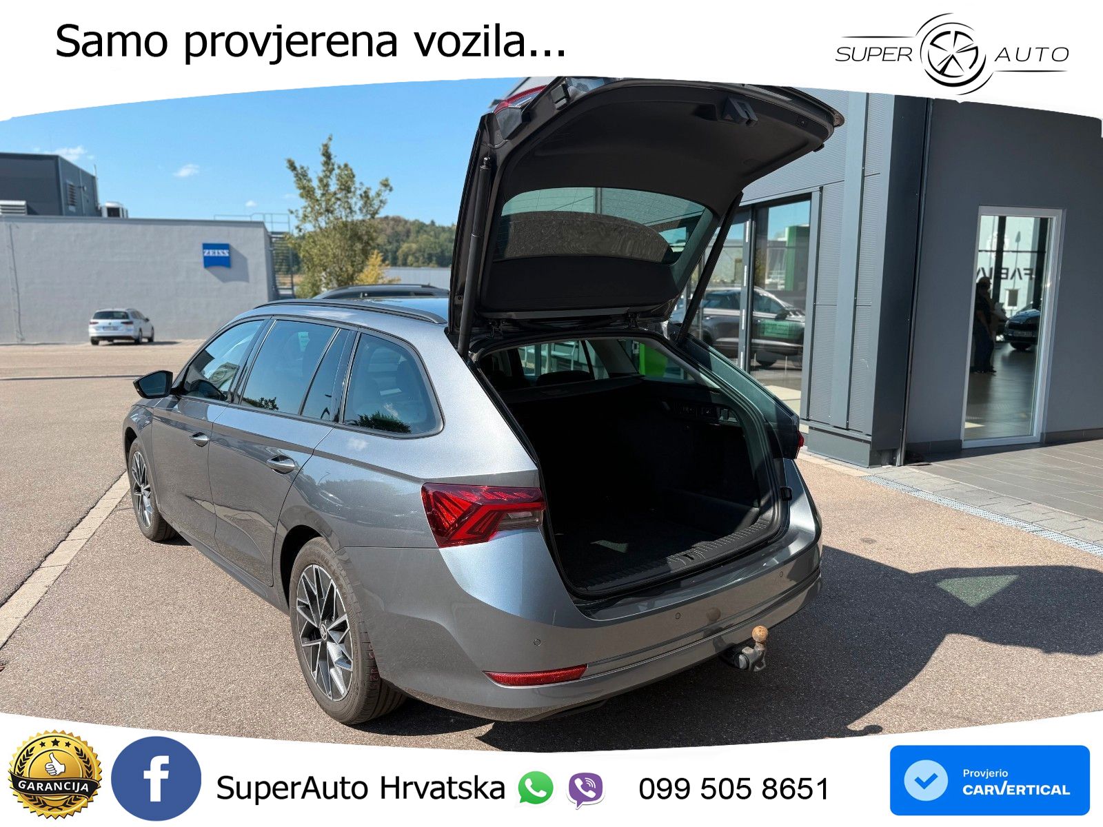 Škoda Octavia Combi 2.0 TDI (150 KS) 4x4 DSG LED+GR SJED+ACC