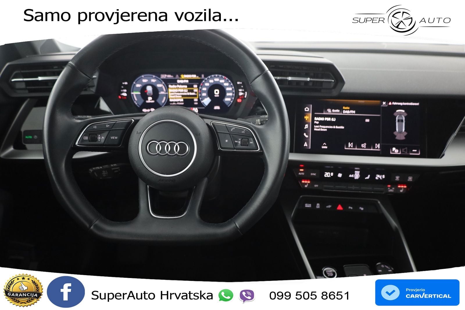 Audi A3 40 TFSIe (204 KS) S tronic S line