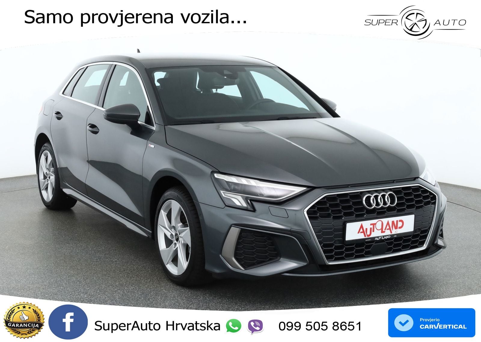 Audi A3 40 TFSIe (204 KS) S tronic S line