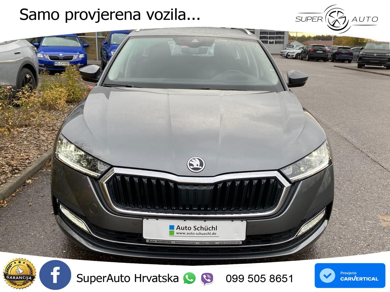 Škoda Octavia Combi 1.5 TSI (150 KS) DSG LED+GR SJED+ACC
