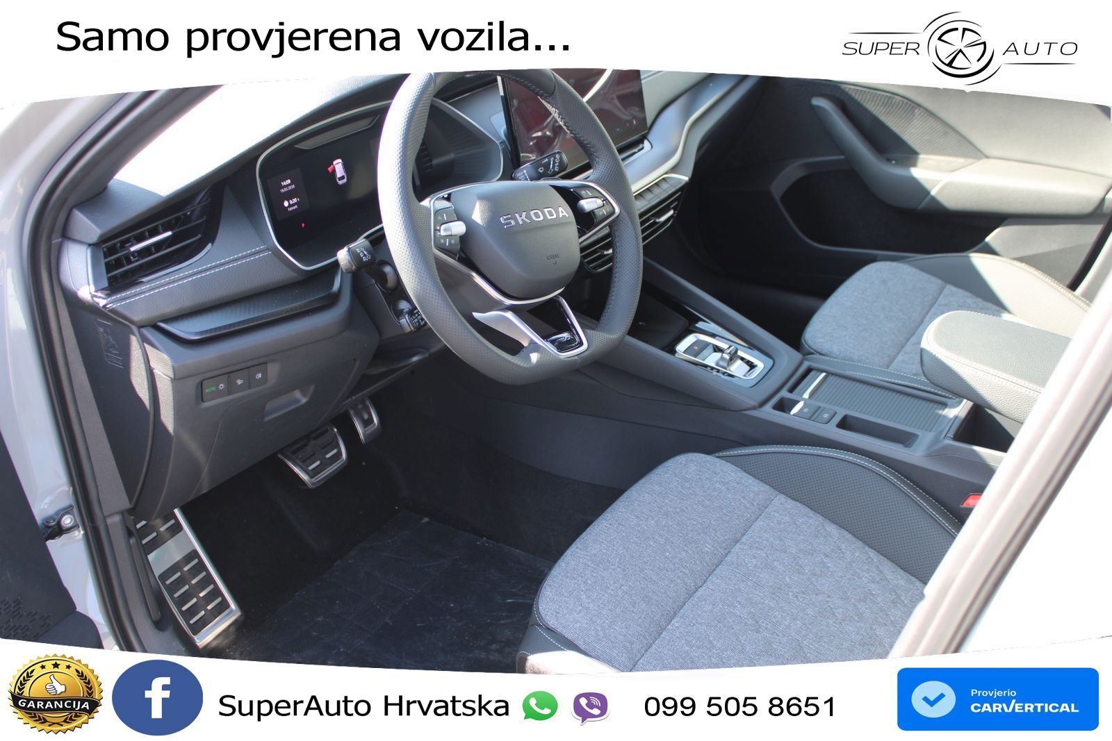 Škoda Octavia Combi 1.5 TSI (150 KS) DSG SportLine LED+GR SJED+ACC
