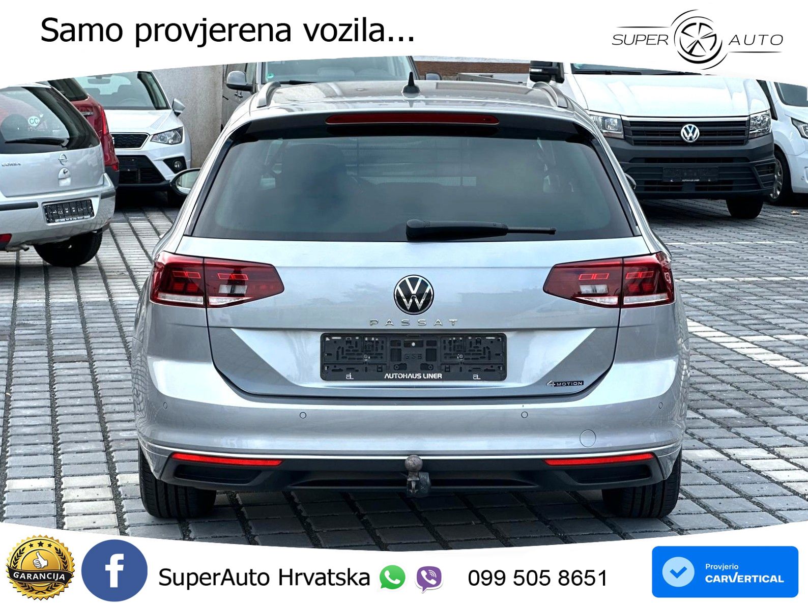 Volkswagen Passat Variant 2.0 TDI (200 KS) 4MOTION DSG Business ZRAČNI+ACC+GR SJED+KAM