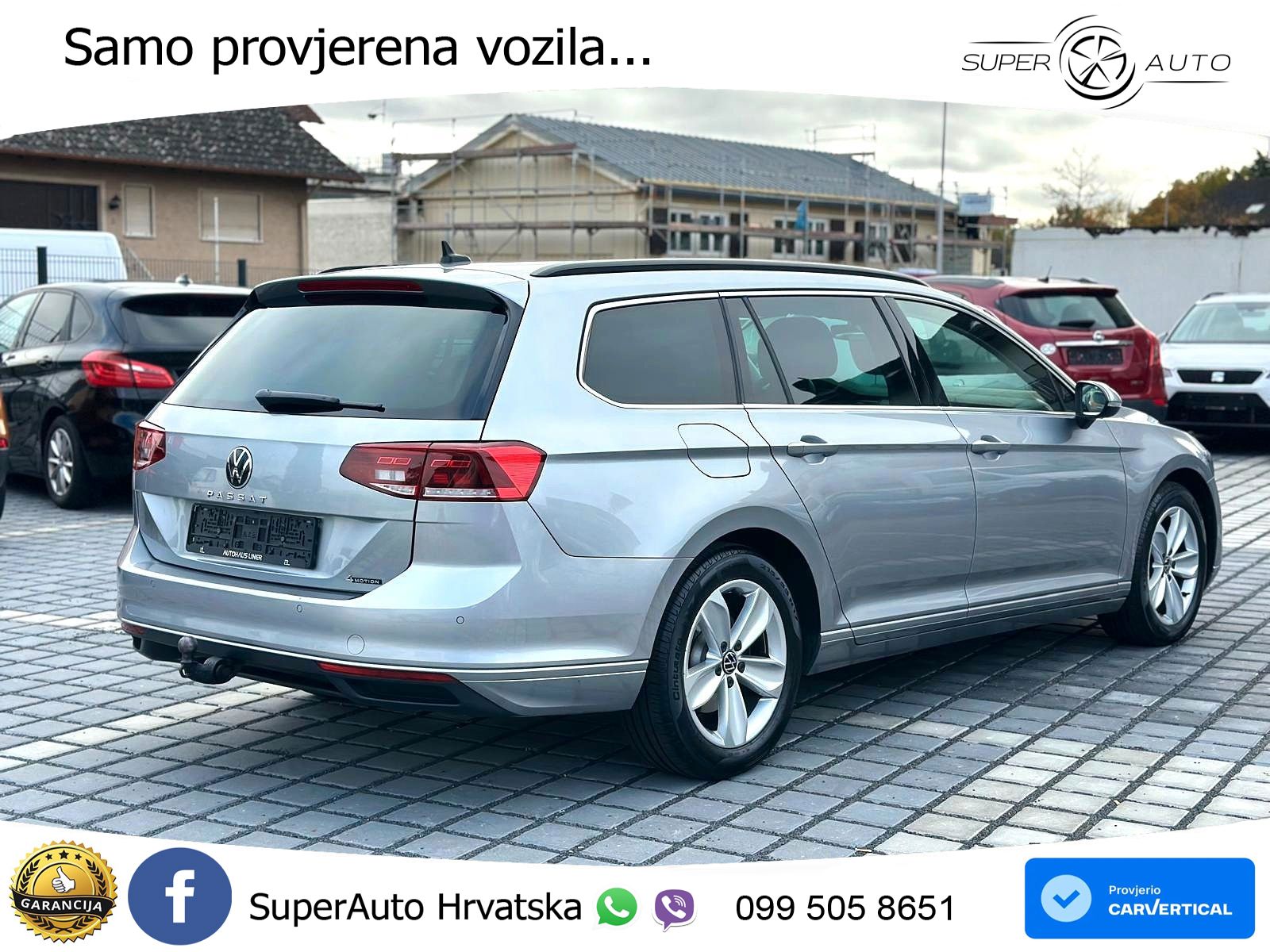 Volkswagen Passat Variant 2.0 TDI (200 KS) 4MOTION DSG Business ZRAČNI+ACC+GR SJED+KAM