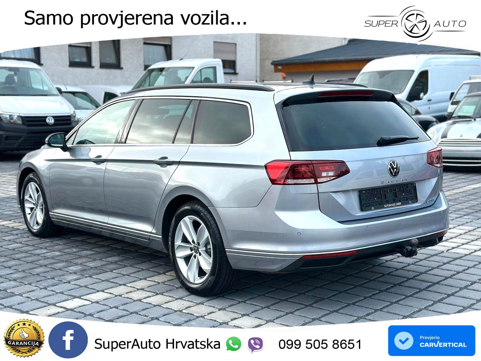 Volkswagen Passat Variant 2.0 TDI (200 KS) 4MOTION DSG Business ZRAČNI+ACC+GR SJED+KAM