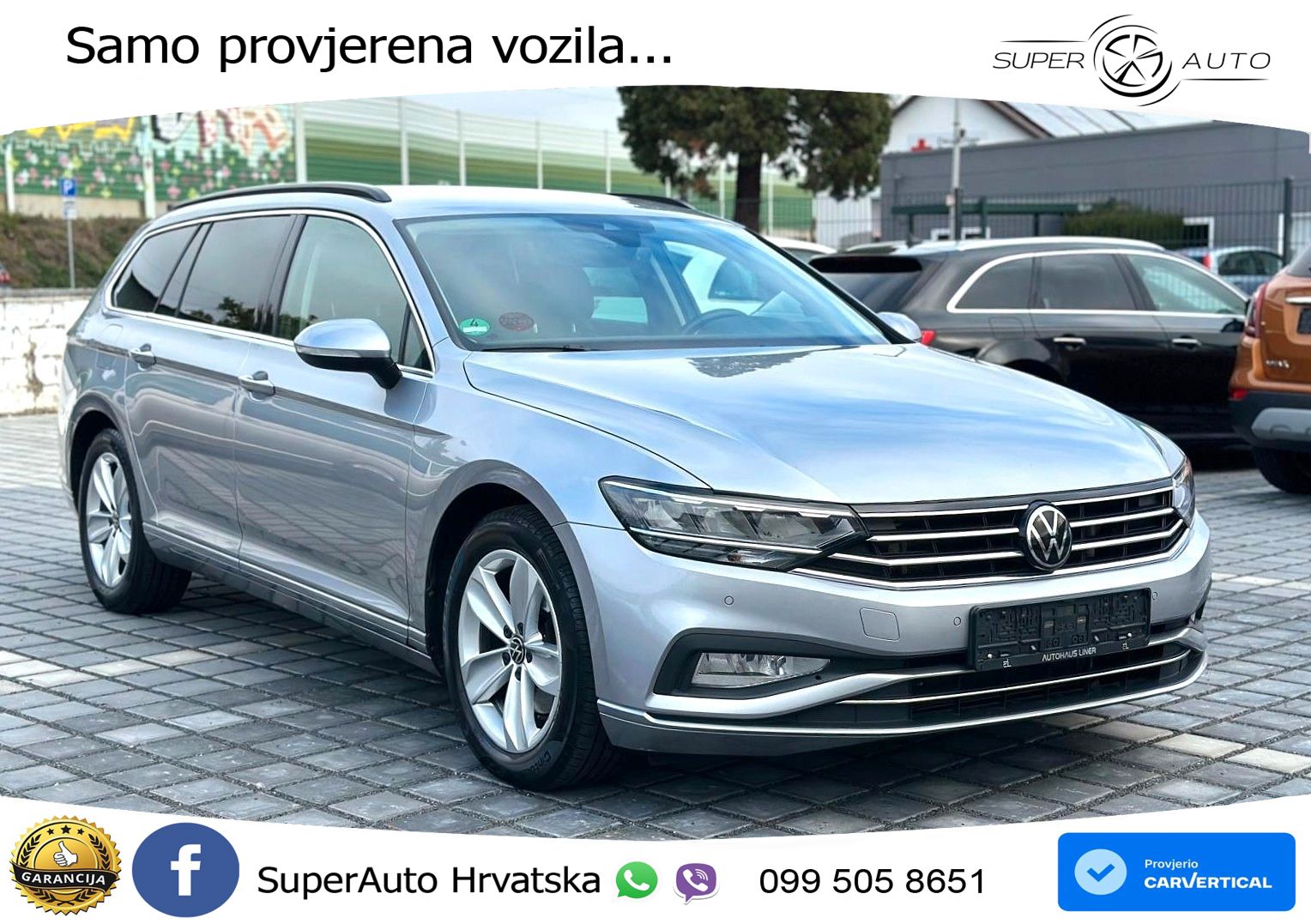 Volkswagen Passat Variant 2.0 TDI (200 KS) 4MOTION DSG Business ZRAČNI+ACC+GR SJED+KAM