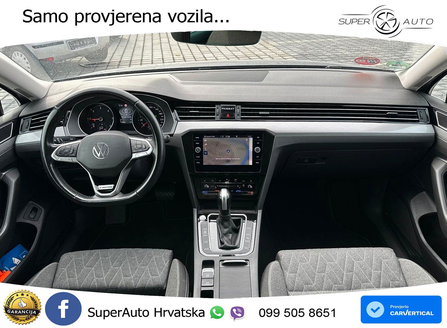 Volkswagen Passat Variant 2.0 TDI (200 KS) 4MOTION DSG Business ZRAČNI+ACC+GR SJED+KAM
