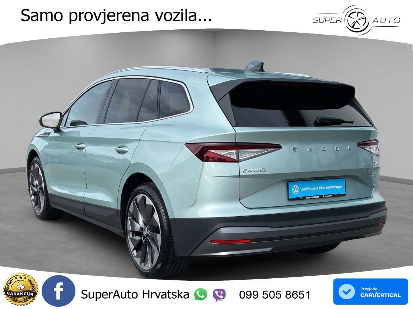 Škoda Enyaq iV 80x 82 kWh (265 KS) AWD LED+GR SJED+ACC