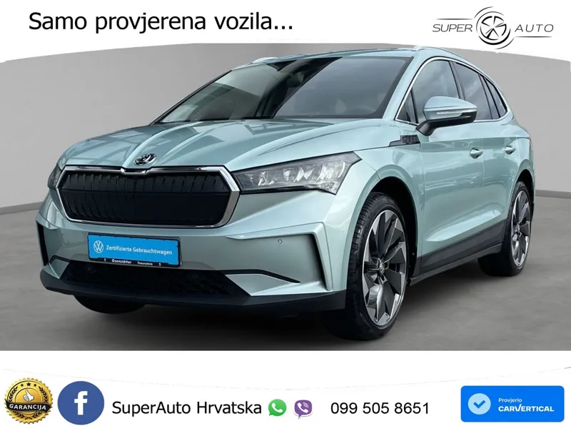 Škoda Enyaq iV 80x 82 kWh (265 KS) AWD LED+GR SJED+ACC