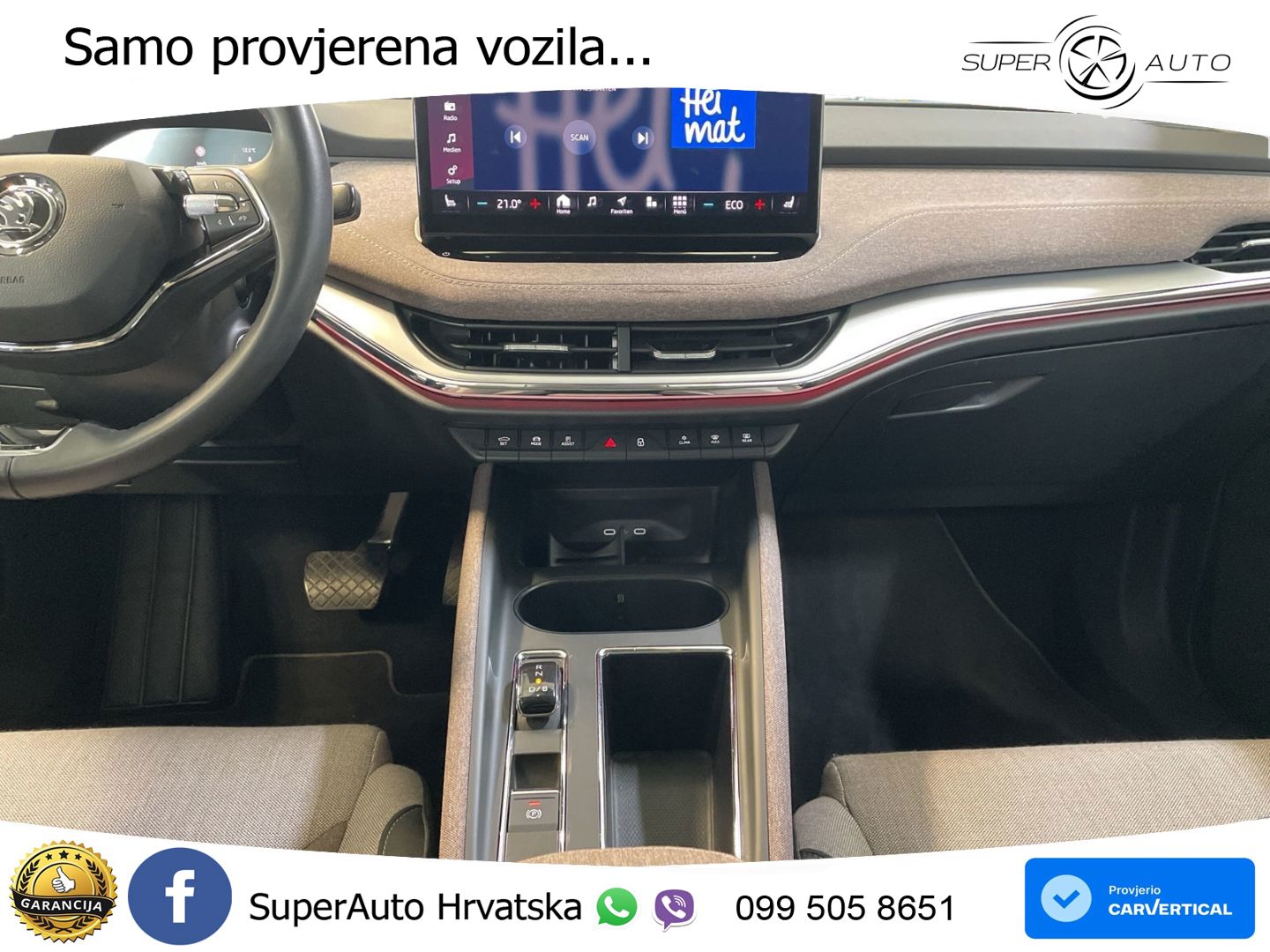 Škoda Enyaq iV 80x 82 kWh (265 KS) AWD LED+GR SJED+ACC