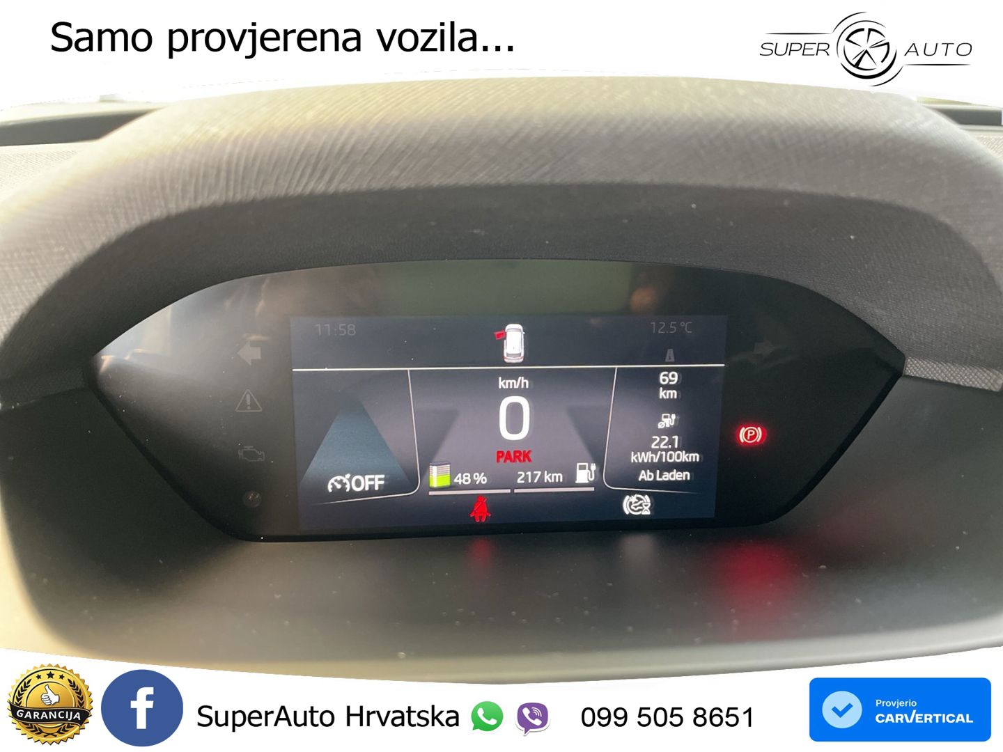 Škoda Enyaq iV 80x 82 kWh (265 KS) AWD LED+GR SJED+ACC