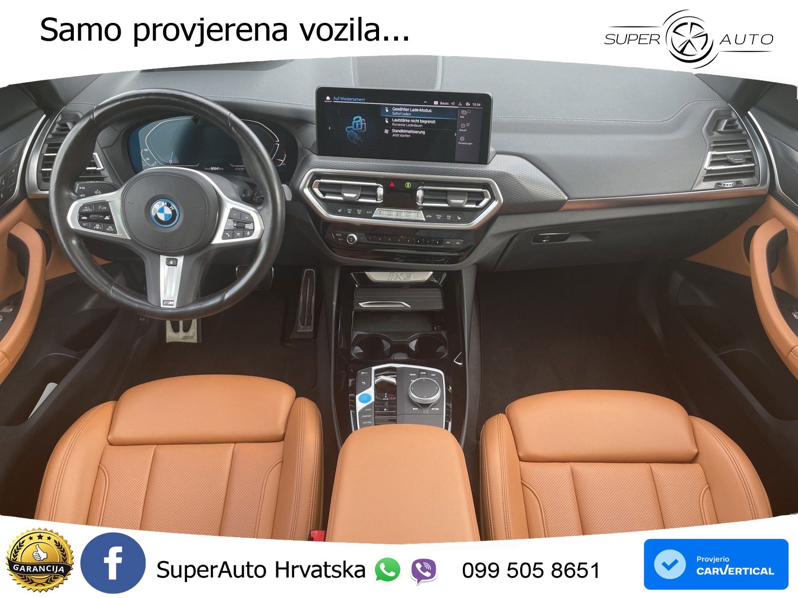 BMW iX3 80 kWh (286 KS) M Sport LED+GR SJED+ACC