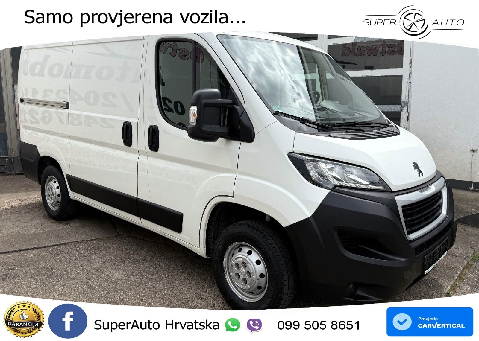 Peugeot Boxer Kasten 330 L1H1 Premium BlueHDi 120 Klima 120 KS