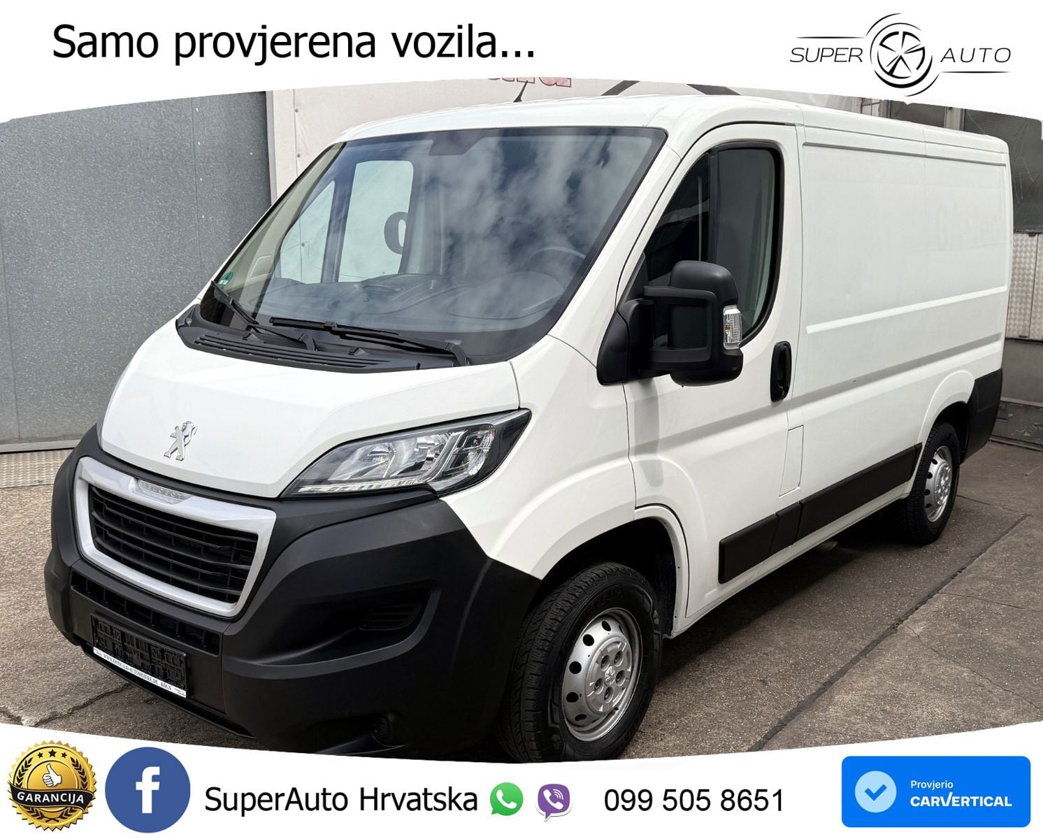 Peugeot Boxer Kasten 330 L1H1 Premium BlueHDi 120 Klima 120 KS