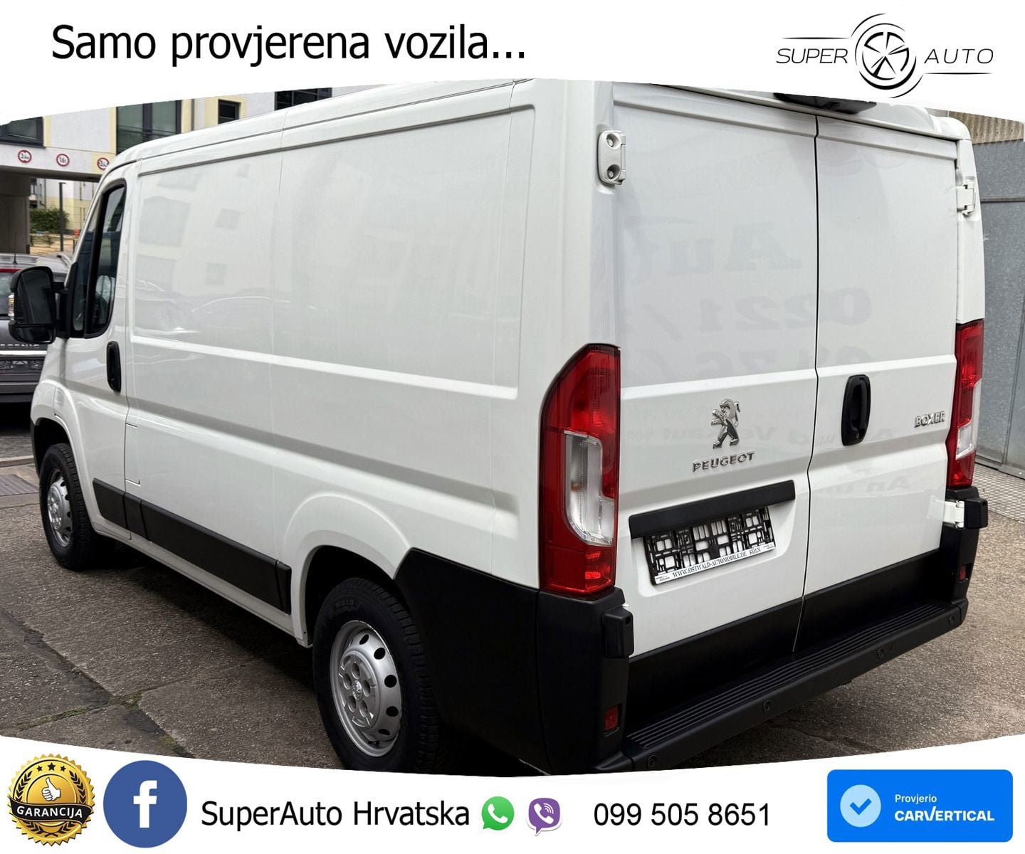 Peugeot Boxer Kasten 330 L1H1 Premium BlueHDi 120 Klima 120 KS
