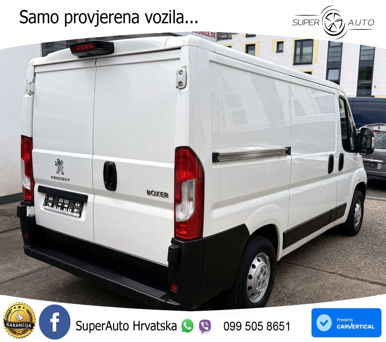 Peugeot Boxer Kasten 330 L1H1 Premium BlueHDi 120 Klima 120 KS