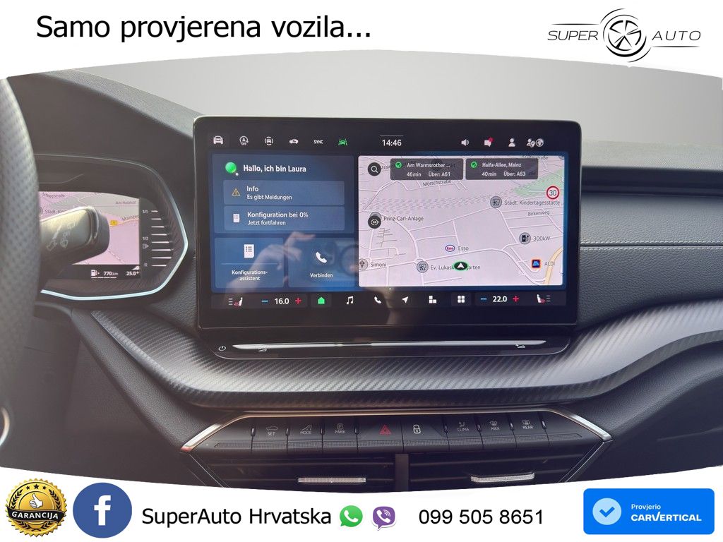 Škoda Octavia Combi 2.0 TDI (150 KS) DSG SportLine LED+GR SJED+ACC