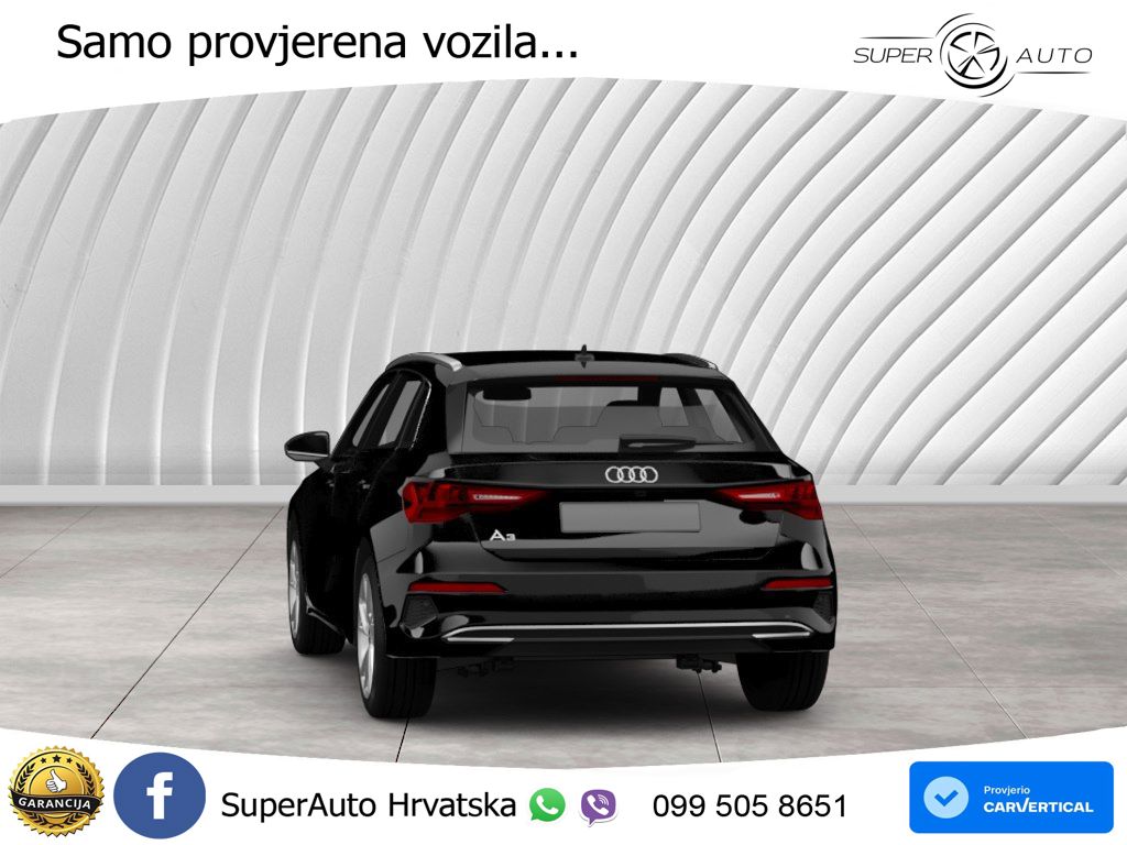 Audi A3 40 TDI (200 KS) quattro S tronic LED+GR SJED+ACC