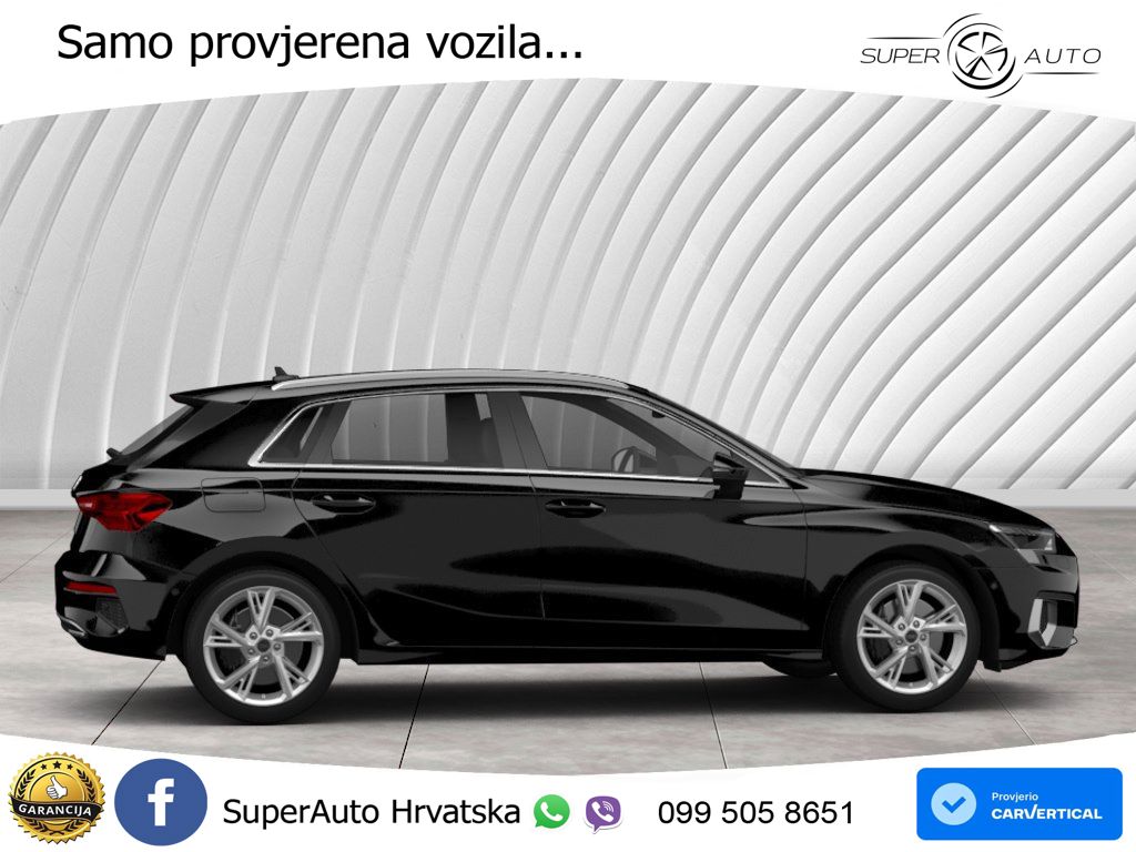 Audi A3 40 TDI (200 KS) quattro S tronic LED+GR SJED+ACC