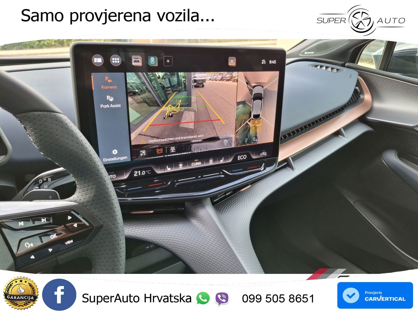 Cupra Tavascan 82 kWh (286 KS) LED+GR SJED+ACC