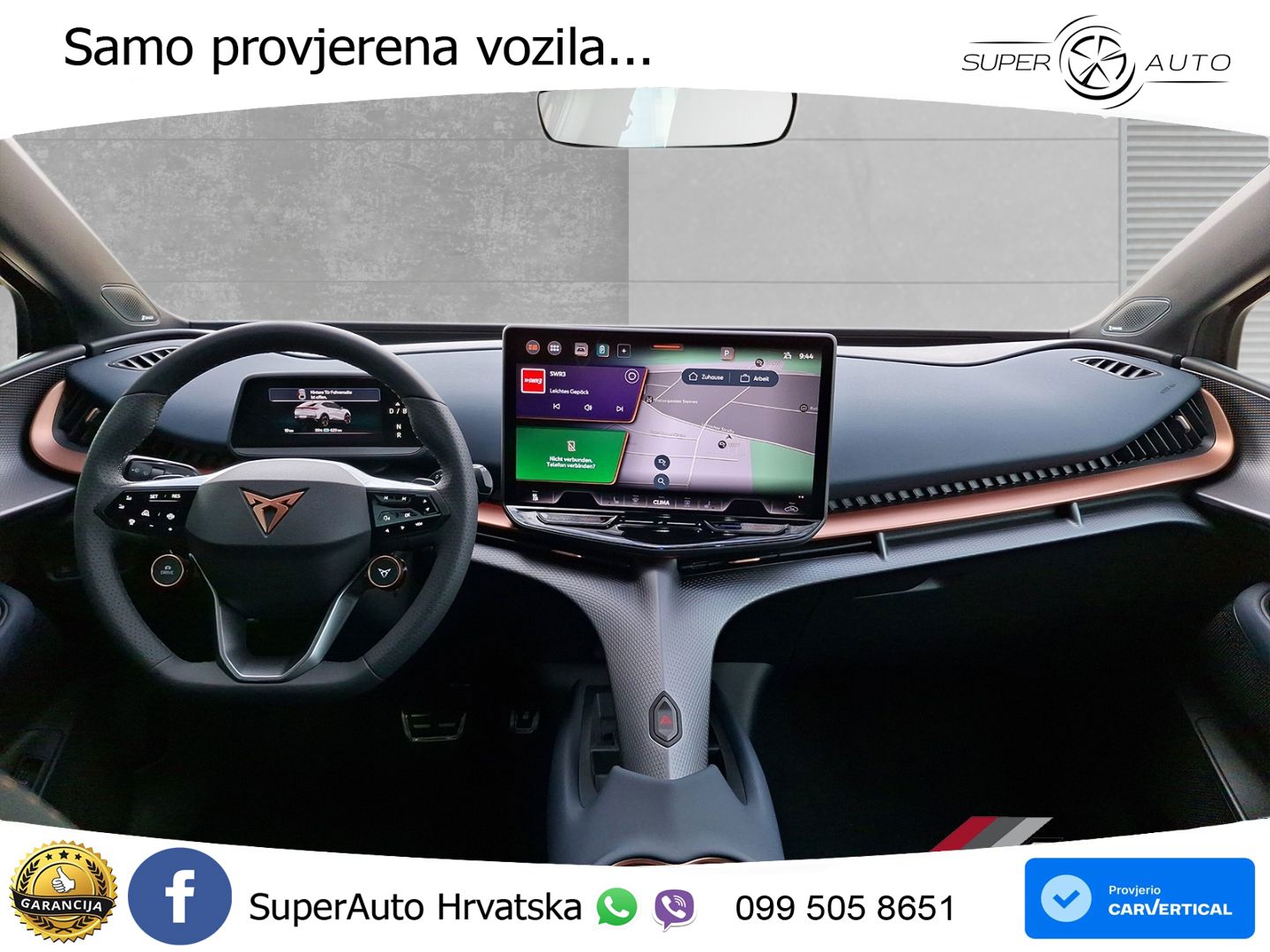 Cupra Tavascan 82 kWh (286 KS) LED+GR SJED+ACC