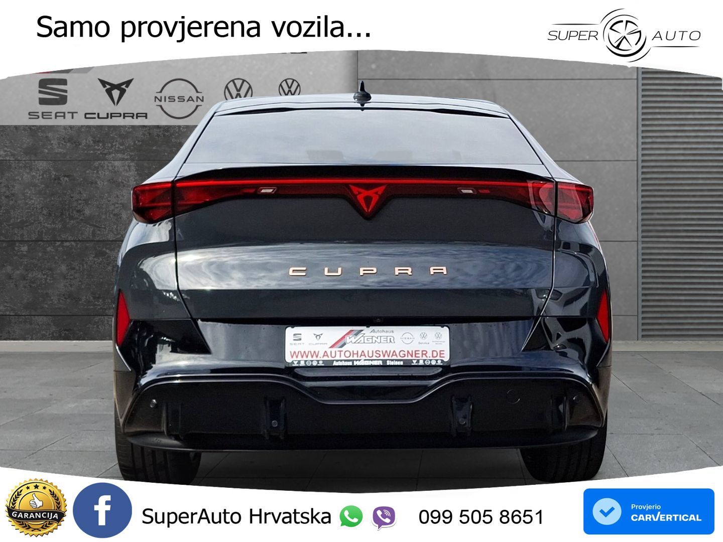Cupra Tavascan 82 kWh (286 KS) LED+GR SJED+ACC