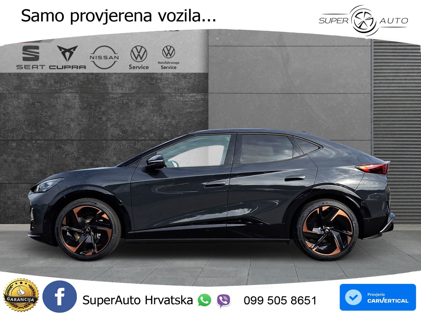 Cupra Tavascan 82 kWh (286 KS) LED+GR SJED+ACC
