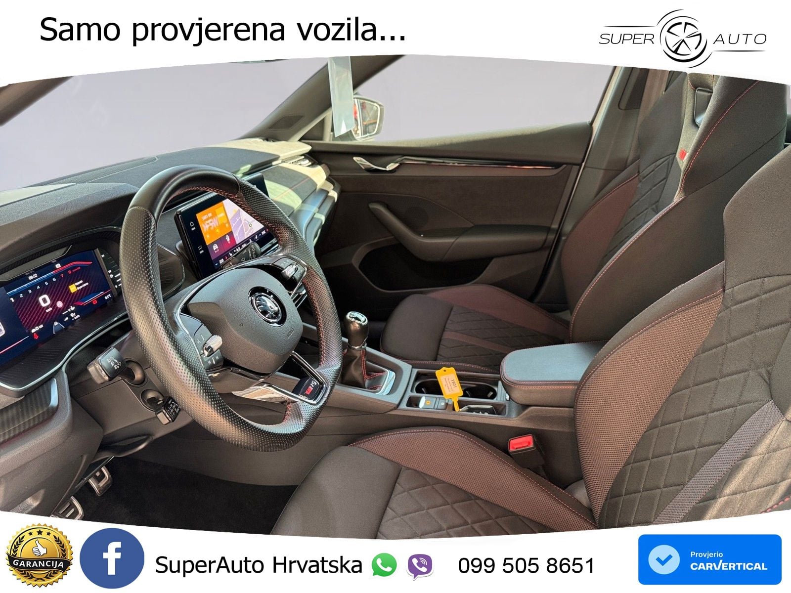 Skoda Octavia IV Combi RS 2.0 TSI (245 KS) LED+GR SJED+ACC