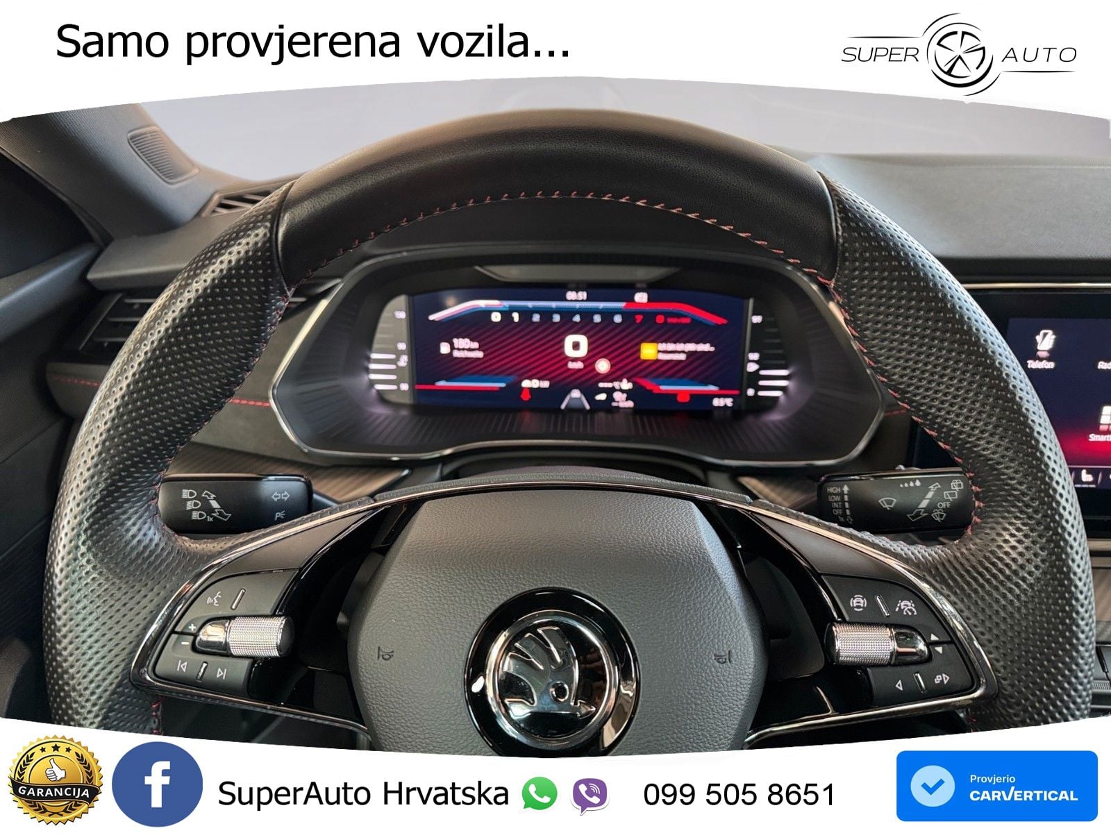 Skoda Octavia IV Combi RS 2.0 TSI (245 KS) LED+GR SJED+ACC