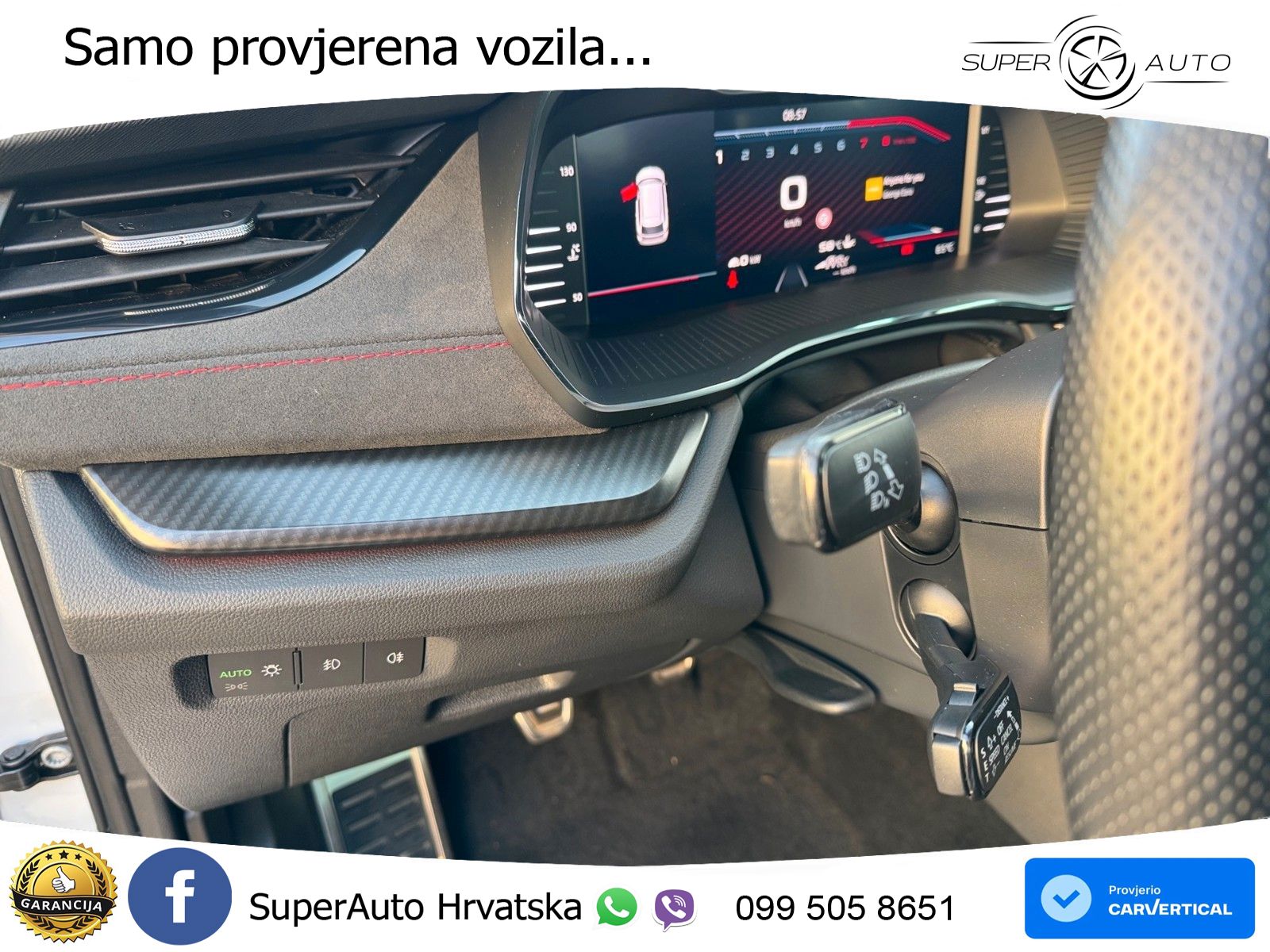 Skoda Octavia IV Combi RS 2.0 TSI (245 KS) LED+GR SJED+ACC