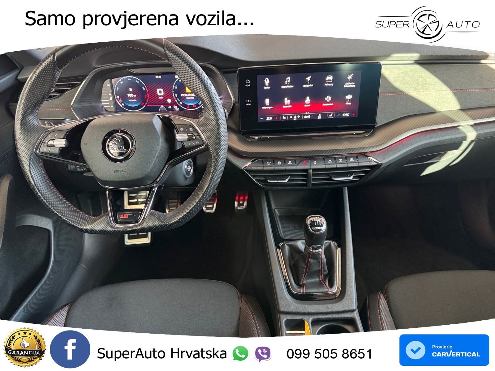 Skoda Octavia IV Combi RS 2.0 TSI (245 KS) LED+GR SJED+ACC