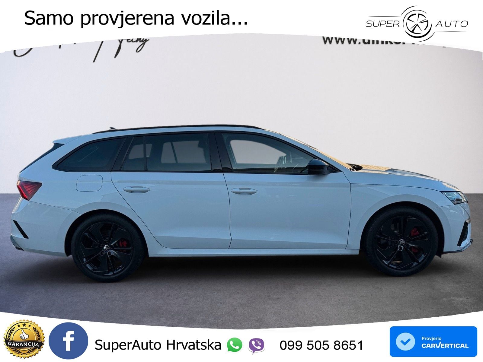 Skoda Octavia IV Combi RS 2.0 TSI (245 KS) LED+GR SJED+ACC