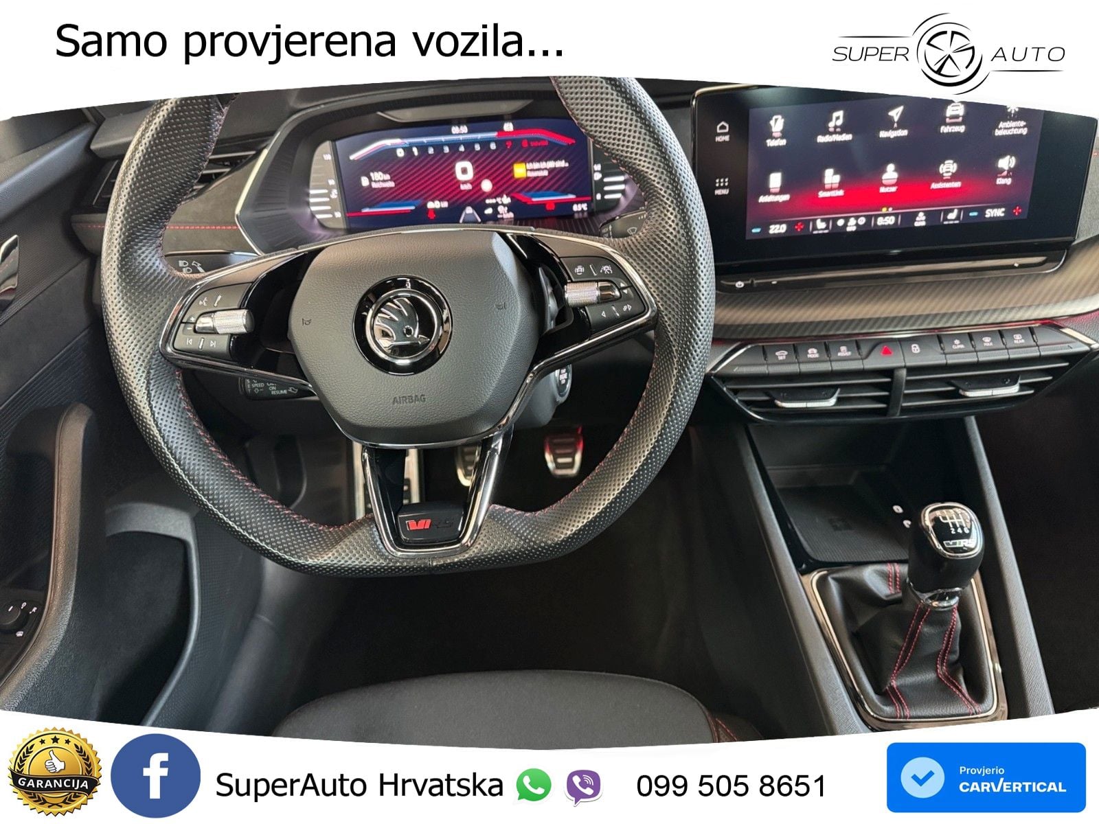 Skoda Octavia IV Combi RS 2.0 TSI (245 KS) LED+GR SJED+ACC