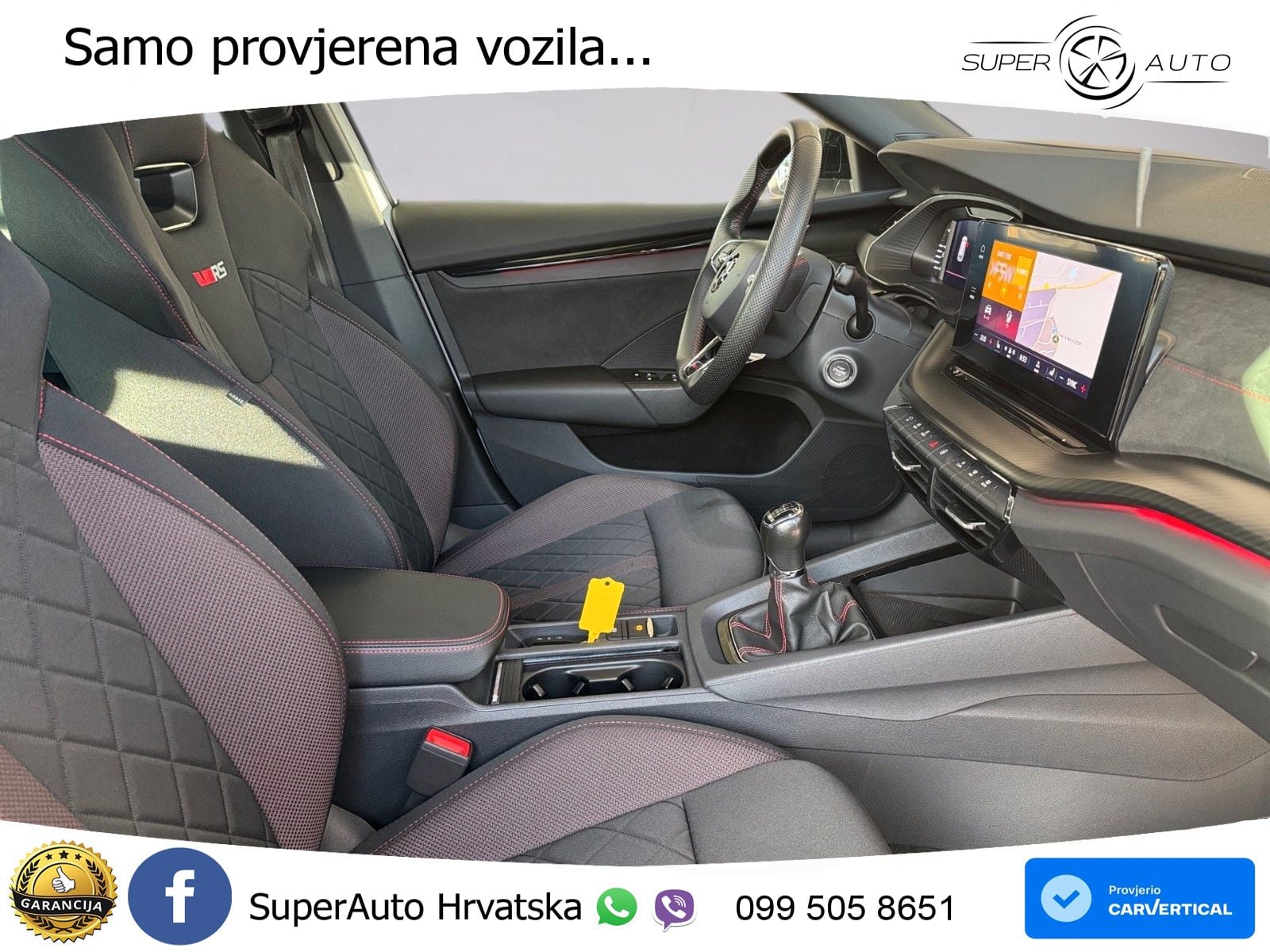 Skoda Octavia IV Combi RS 2.0 TSI (245 KS) LED+GR SJED+ACC
