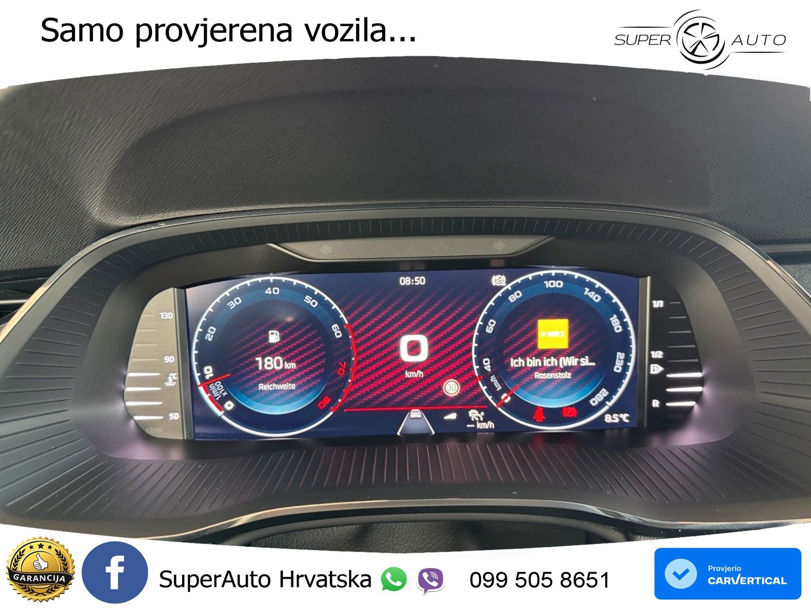Skoda Octavia IV Combi RS 2.0 TSI (245 KS) LED+GR SJED+ACC