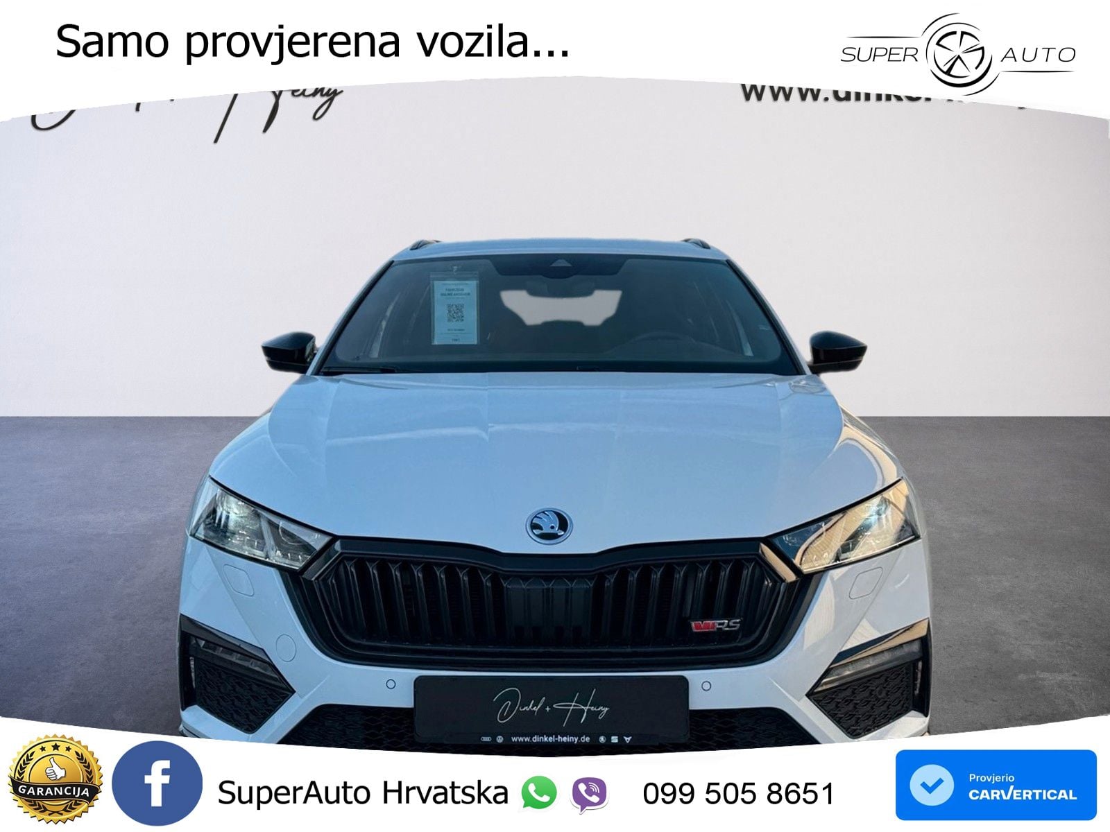 Skoda Octavia IV Combi RS 2.0 TSI (245 KS) LED+GR SJED+ACC
