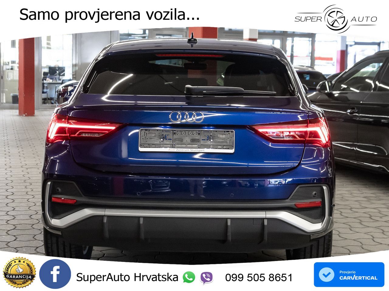 Audi Q3 II Sportback 35 TFSI (150 KS) S tronic S line LED+GR SJED+ACC