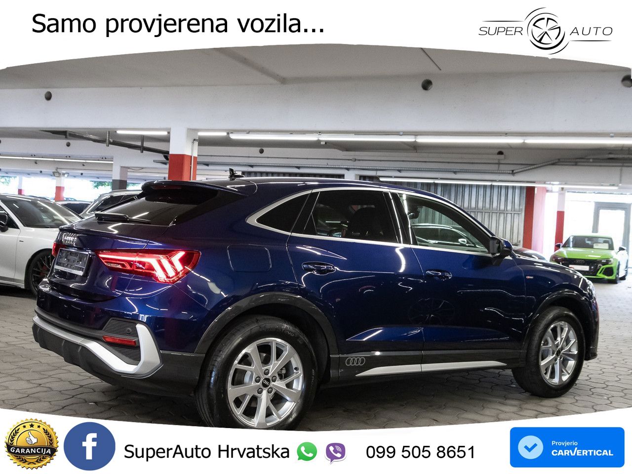 Audi Q3 II Sportback 35 TFSI (150 KS) S tronic S line LED+GR SJED+ACC