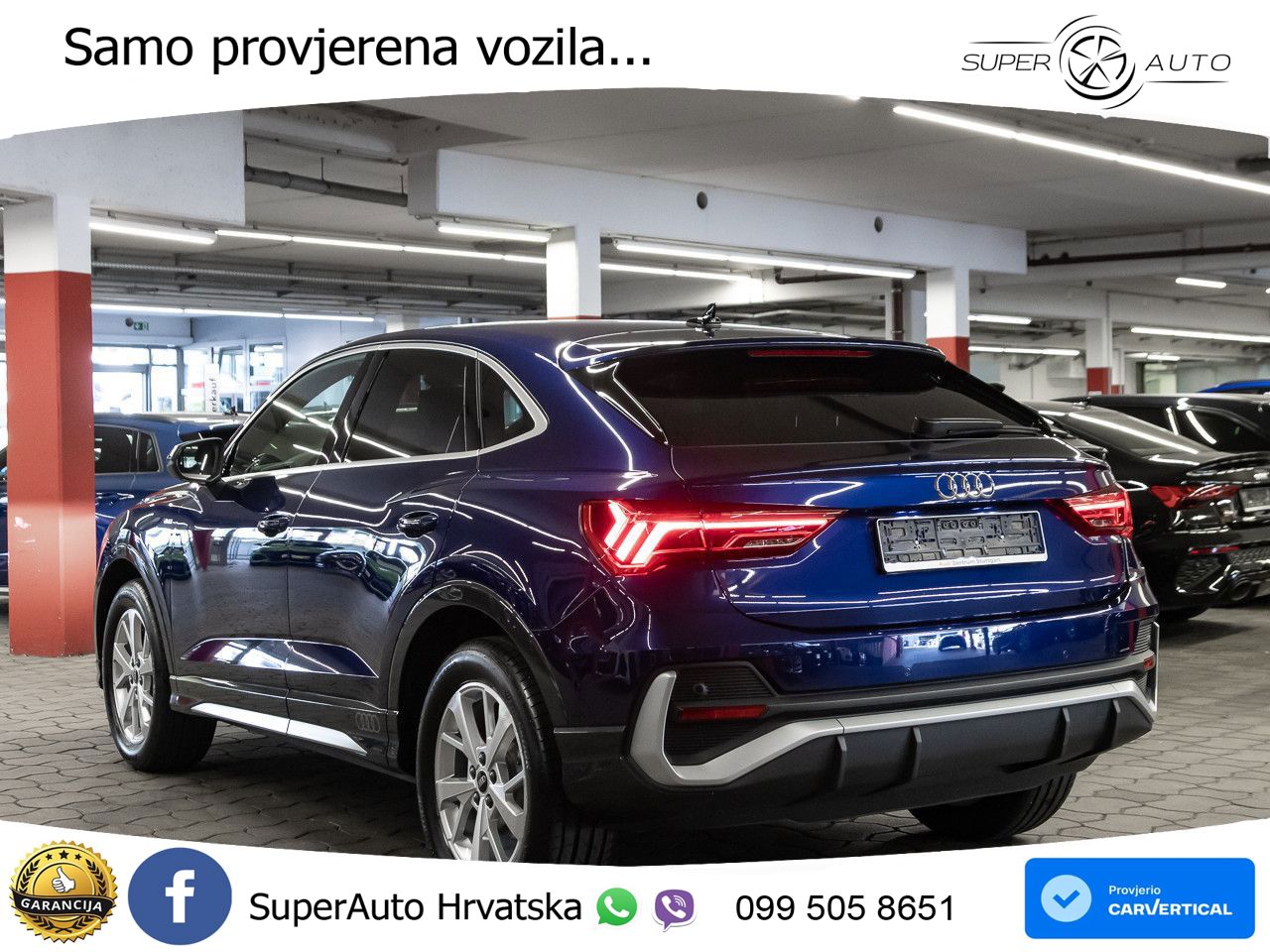 Audi Q3 II Sportback 35 TFSI (150 KS) S tronic S line LED+GR SJED+ACC