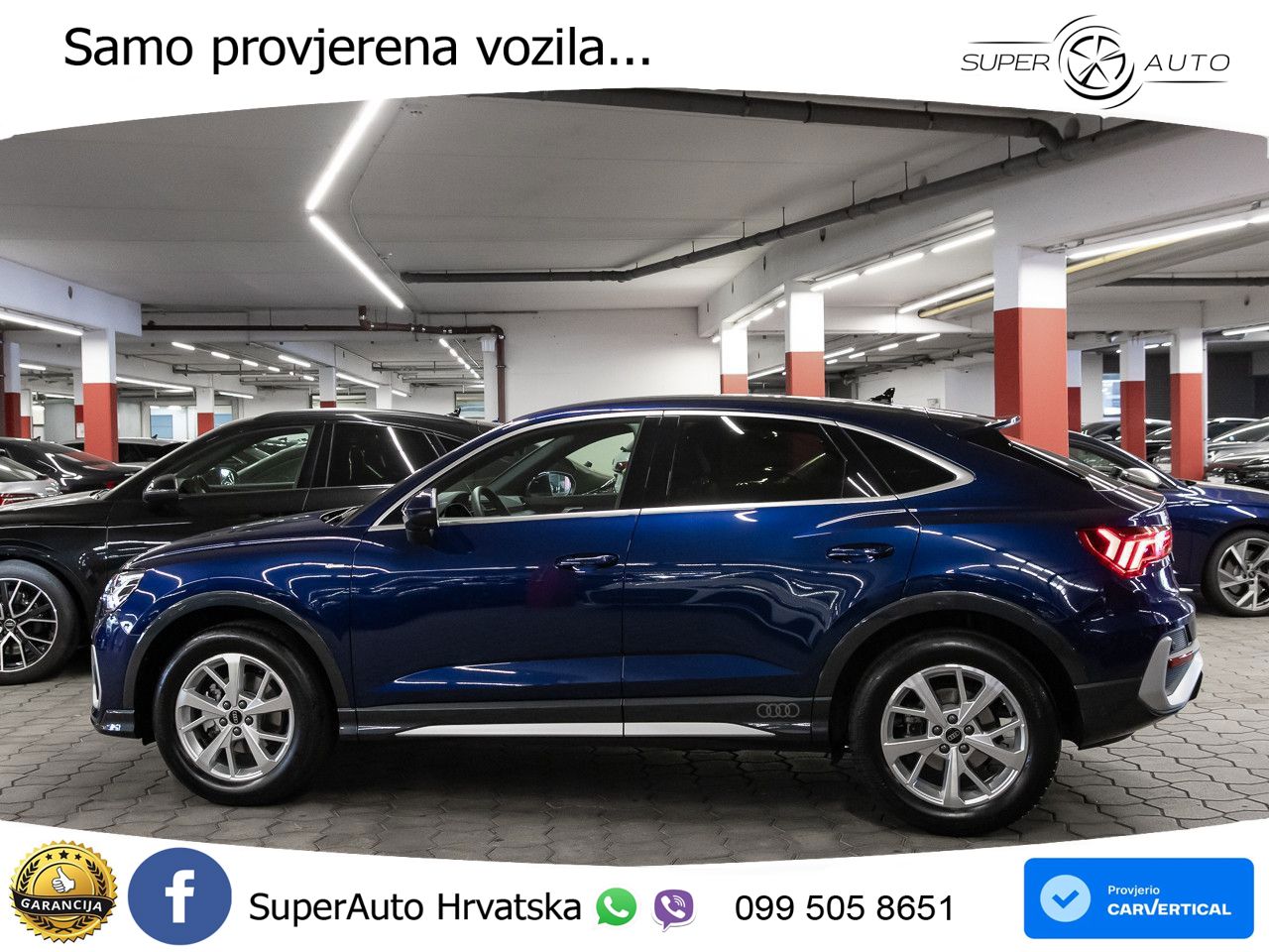 Audi Q3 II Sportback 35 TFSI (150 KS) S tronic S line LED+GR SJED+ACC