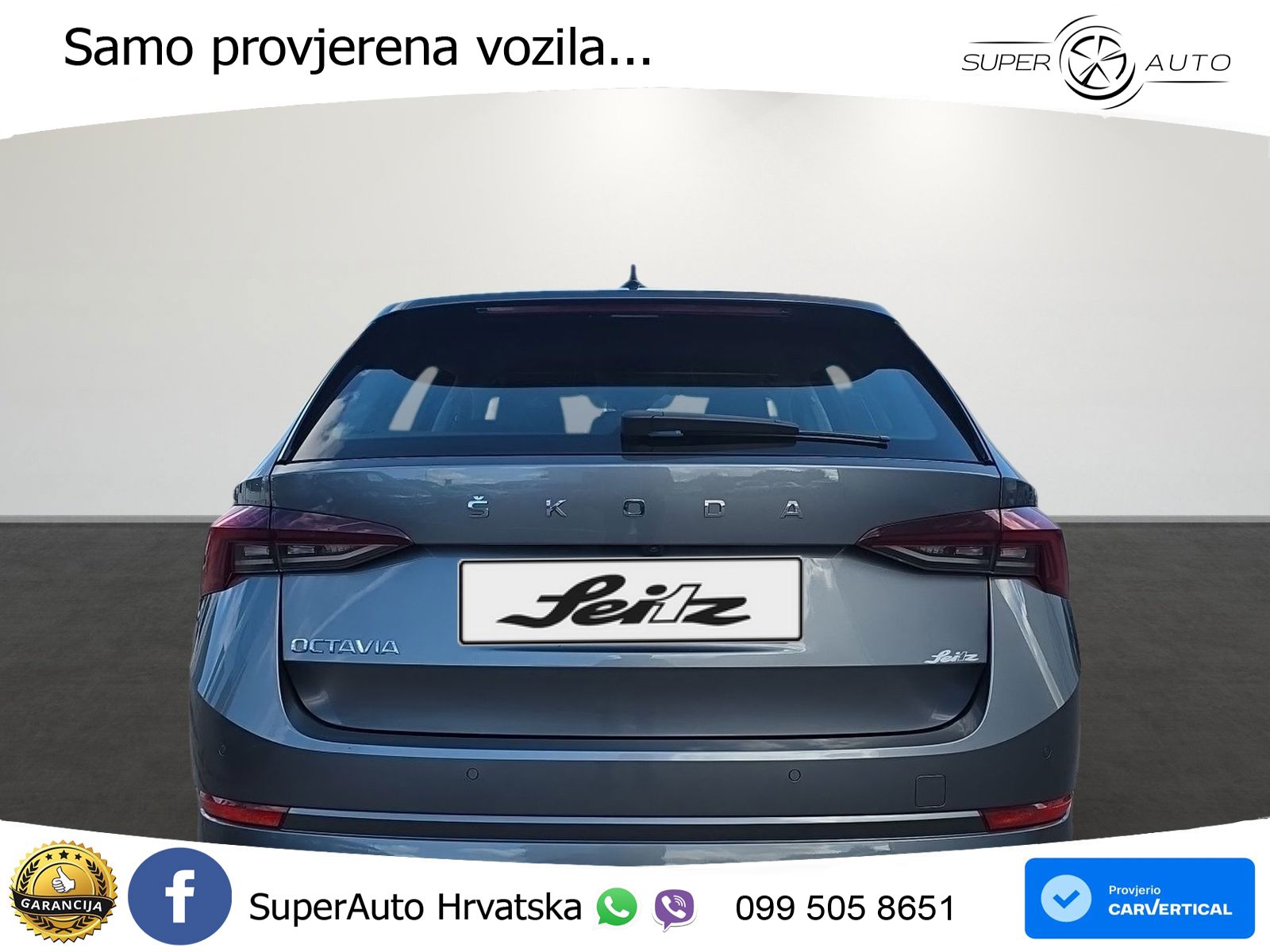 Škoda Octavia Combi 2.0 TDI (150 KS) LED+GR SJED+ACC