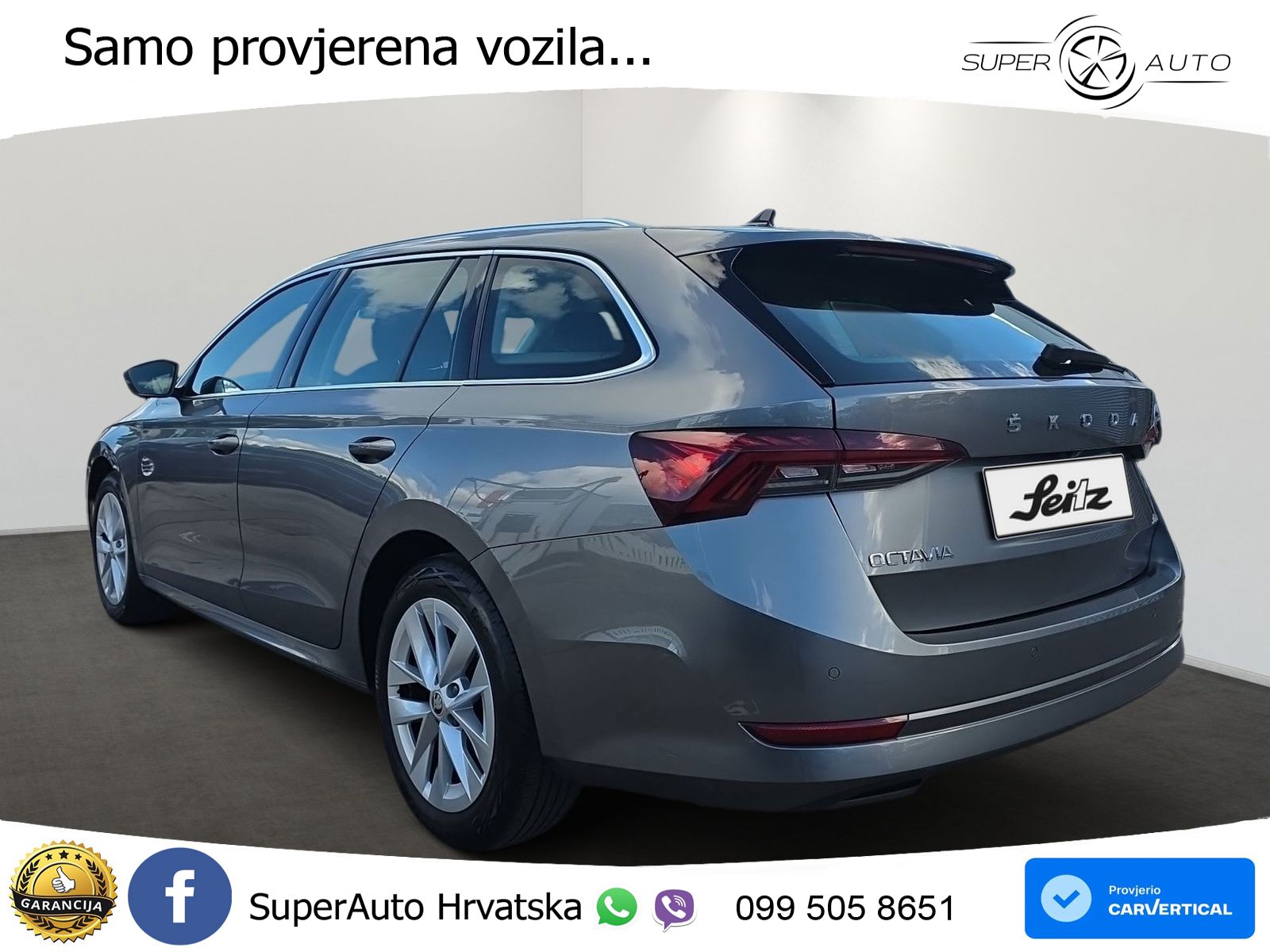 Škoda Octavia Combi 2.0 TDI (150 KS) LED+GR SJED+ACC